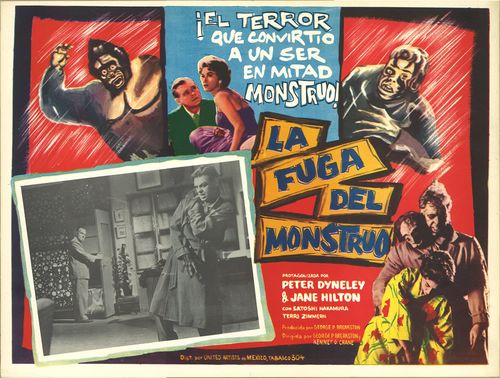 the manster mexican lobby card