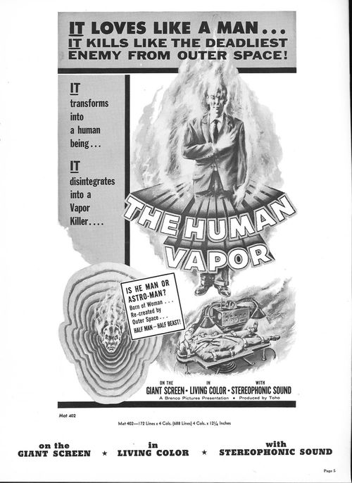 the human vapor pressbook