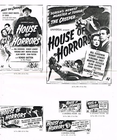 house of horrors pressbook