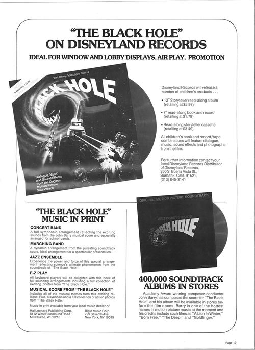 the black hole pressbook