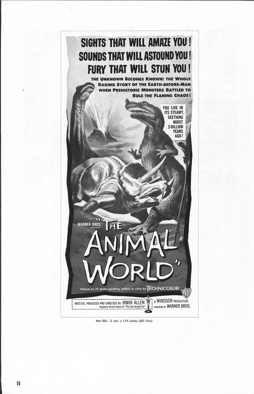 the animal world pressbook