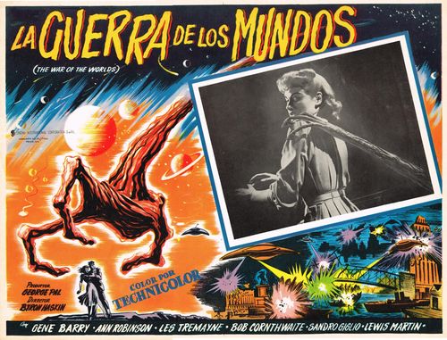 war of the worlds mexican lobby card