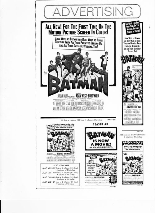 batman pressbook