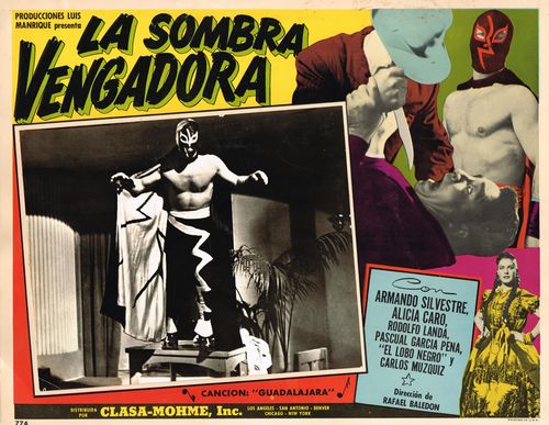 la sombra vengadora mexican lobby card