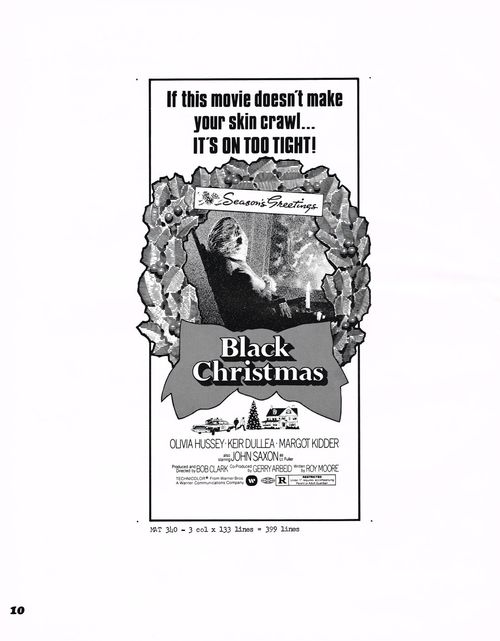 black christmas pressbook