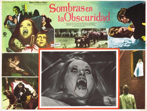 Sombras En La Obscuridad Mexican Lobby Card