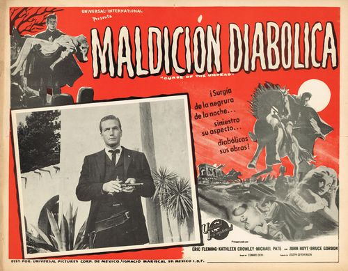 Maldicion Diabolica Mexican Lobby Card