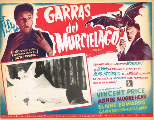 Garras Del Murcielago Mexican Lobby Card