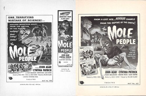 Mole people pressbook