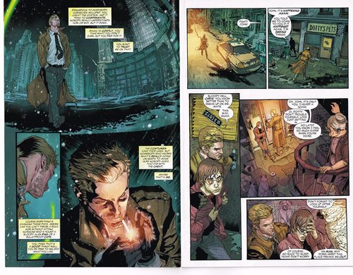 constantine issue one, the new 52 constantine issue one, the new 52