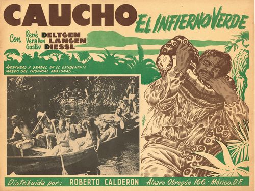 the green hell mexican lobby card