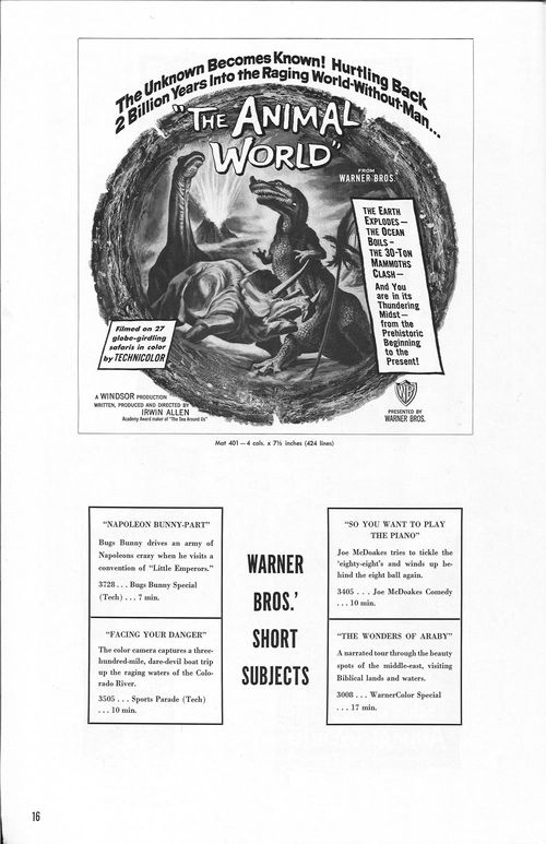 the animal world pressbook