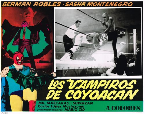 los vampiros de coyoacan lobby card