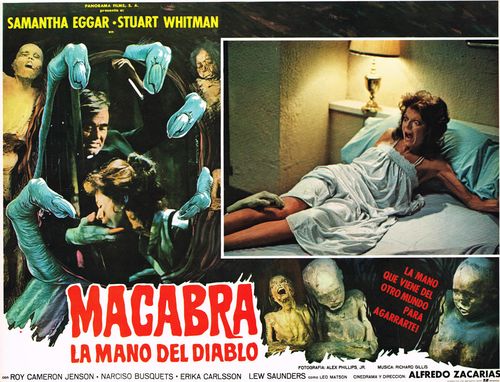 macabra la mano del diablo mexican lobby card