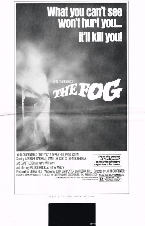 the fog pressbook