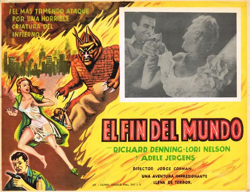 El Fin Del Mundo Mexican Lobby Card