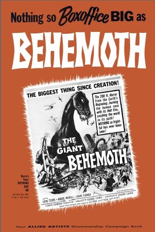 the giant behemoth pressbook cover