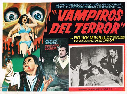 Vampiros Del Terror Mexican Lobby Card