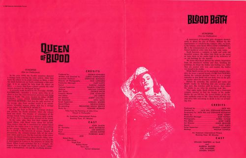 blood  bath queen of blood pressbook