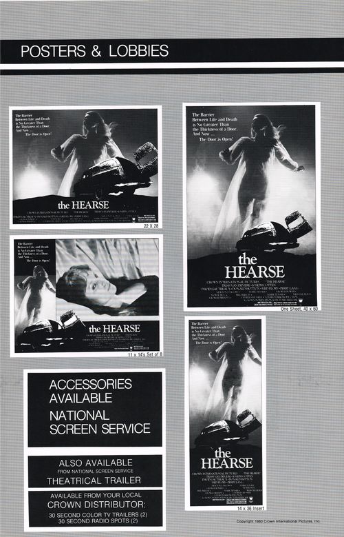 the hearse pressbook