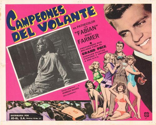 Campeones Del Volante Mexican Lobby Card