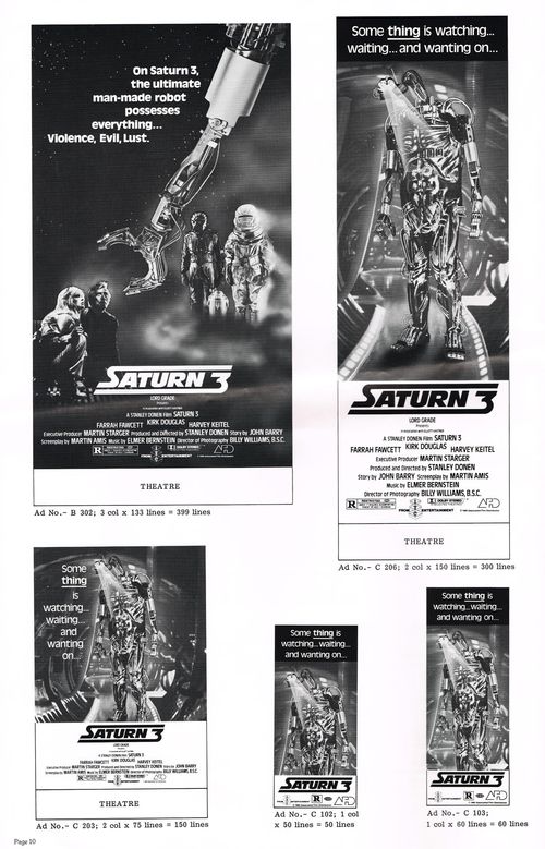 Saturn 3 Pressbook