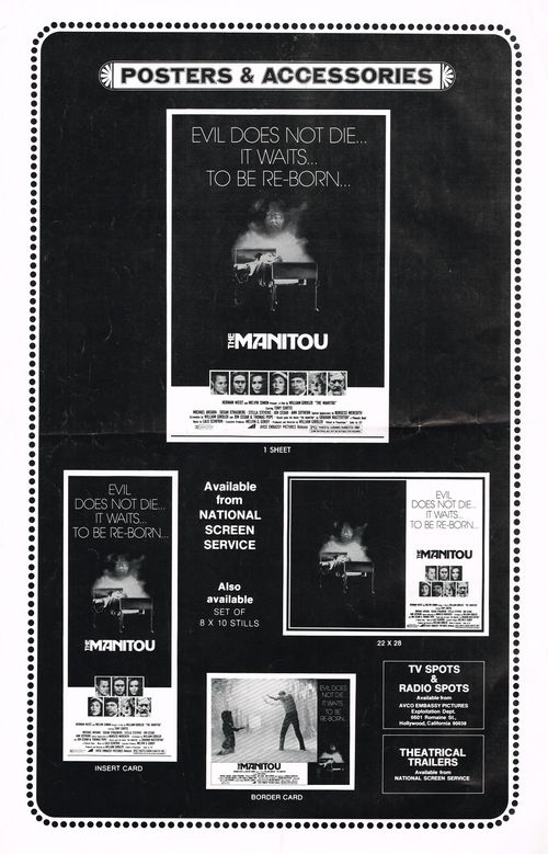 The Manitou Pressbook