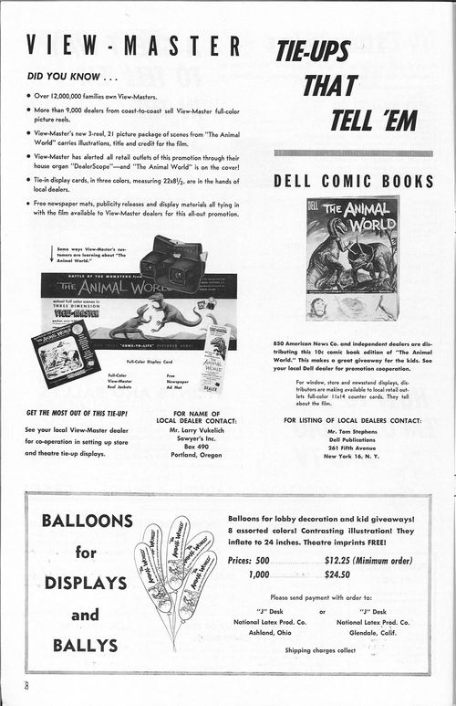 the animal world pressbook