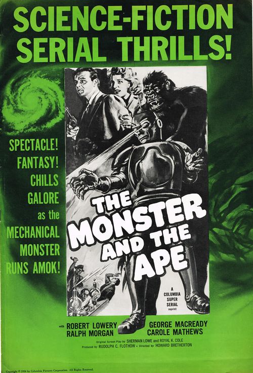 the monster and the ape pressbook
