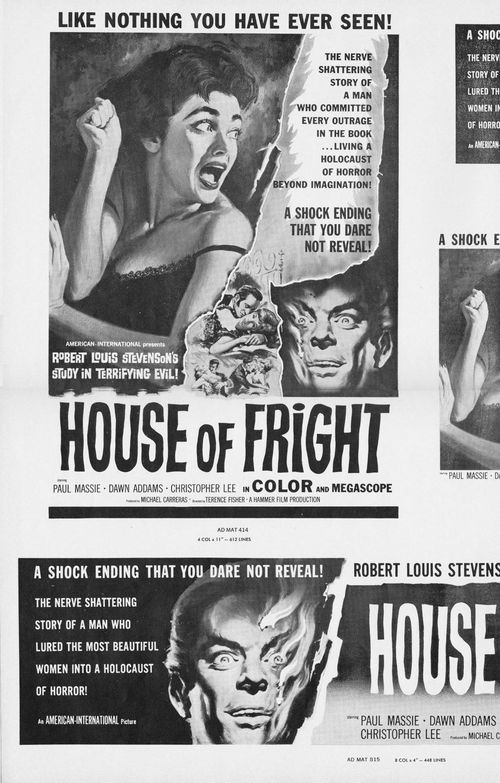 house of fright pressbook