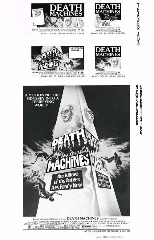 death machines pressbook