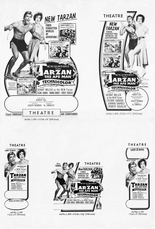 Tarzan ape man pb07