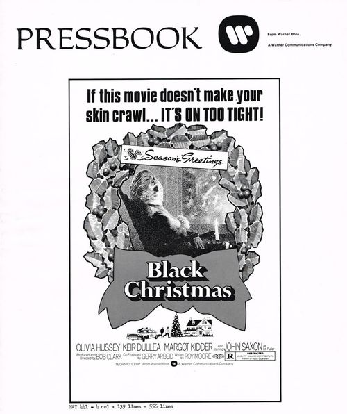 black christmas pressbook