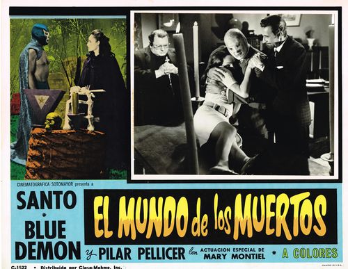 El Mundo De Los Muertos Mexican Lobby Card