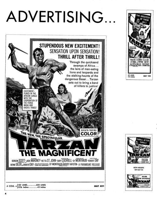 tarzan the magnificent pressbook