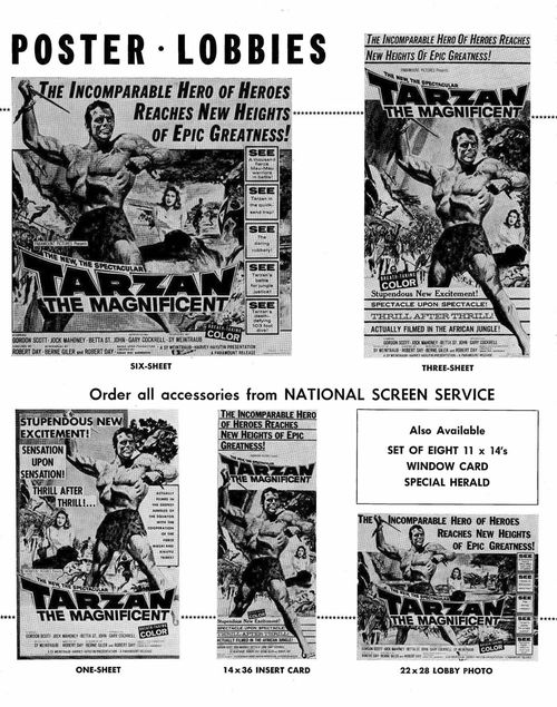 tarzan the magnificent pressbook