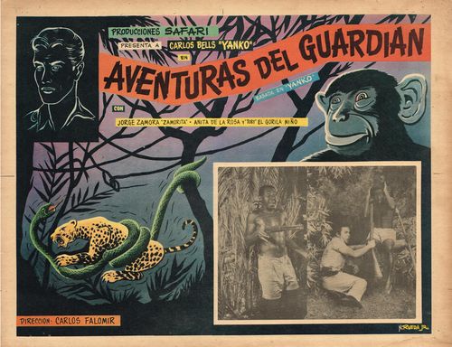 Aventuras Del Guardian Mexican Lobby Card