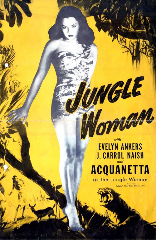Jungle Woman 1948 Realart Pressbook