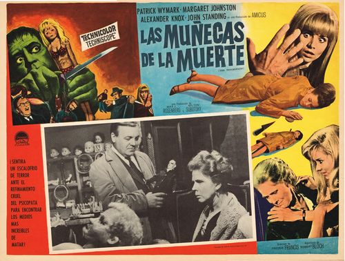 Las Munecas De La Muerte Mexican Lobby Card