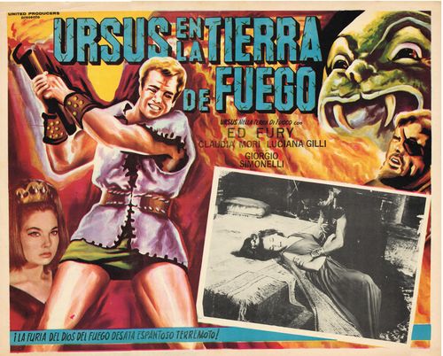 Ursus En La Tierra De Fuego Mexican Lobby Card