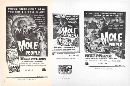 Mole people pressbook