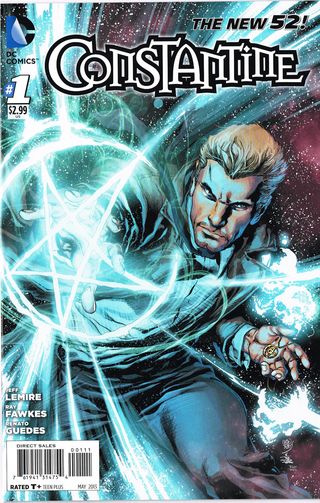 constantine issue one, the new 52