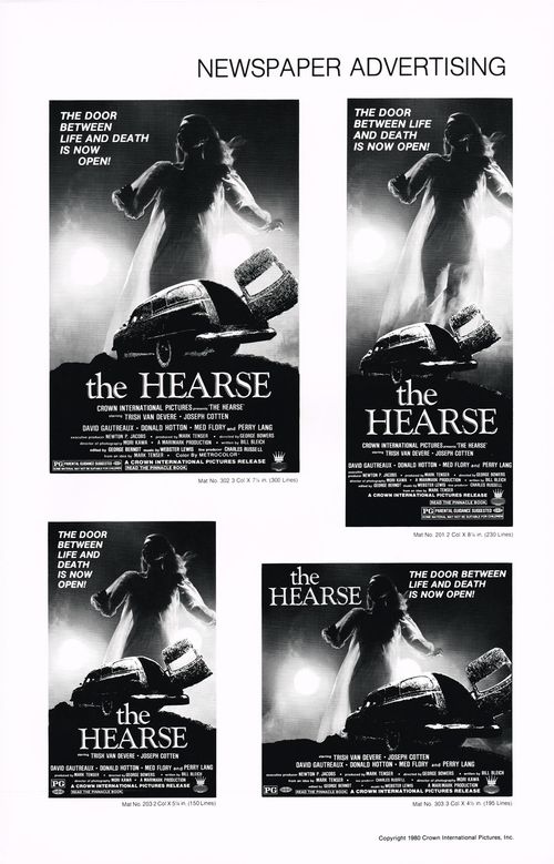 the hearse pressbook