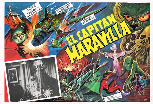 El Capitan Maravilla Mexican Lobby Card