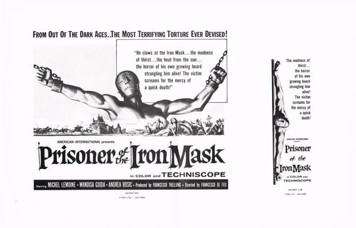 Prisoner of the Iron Mask Pressbook