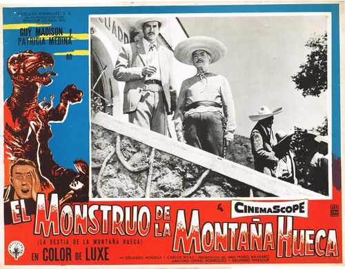 El Monstruo De La Montana Hueca Mexican Lobby Card
