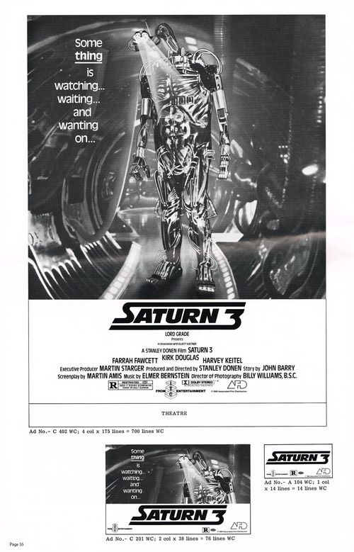 Saturn 3 Pressbook