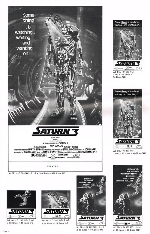 Saturn 3 Pressbook