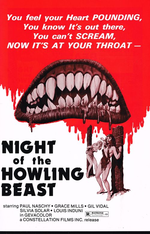 Night of the Howling Beast Pressbook