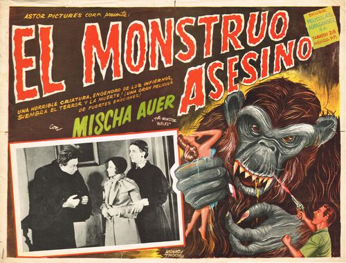 El Monstruo Asesino Mexican Lobby Card El Monstruo Asesino Mexican Lobby Card